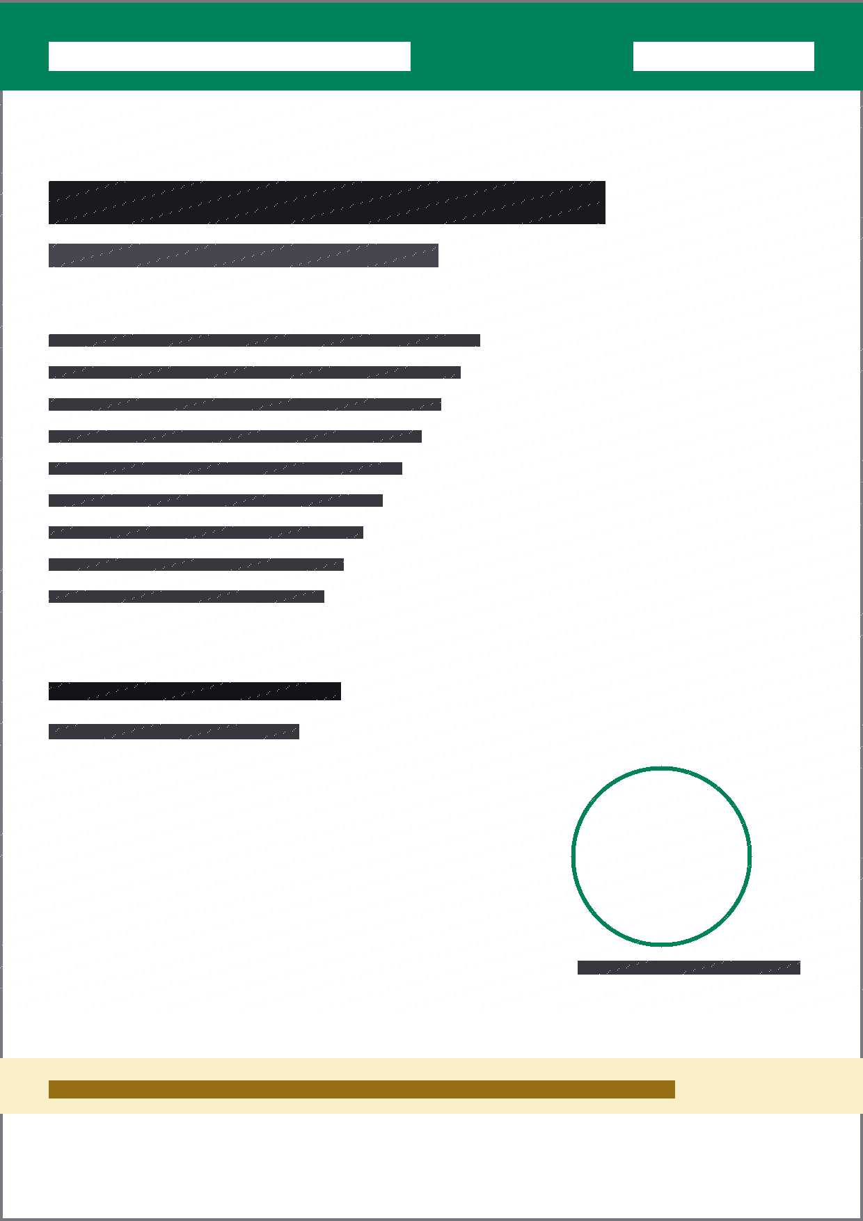 OEKO-TEX® STANDARD 100 Certificate