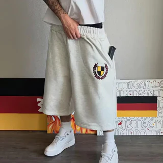 男士重量級棉質短褲 · 2