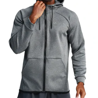 Men's zip-up cotton hoodie · 3