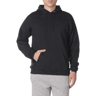 Felpa con cappuccio da uomo in cotone con zip · 4