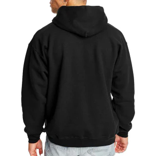 Felpa con cappuccio da uomo in cotone con zip · 6