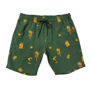 Schnell trocknende Herren-Badeshorts aus Polyester/Spandex · 5