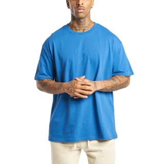 Übergroßes Herren-T-Shirt aus schwerer Baumwolle · 4