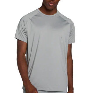Schmal geschnittenes, schnell trocknendes Herren-T-Shirt aus Polyester/Spandex · 1