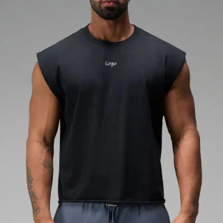 Ärmelloses Herren-Tanktop aus Baumwolle · 1