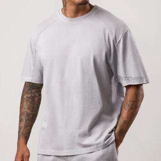 Schnelltrocknendes Herren-T-Shirt aus Baumwolle · 2