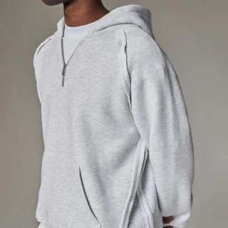 Tuta da uomo in cotone con zip · 4