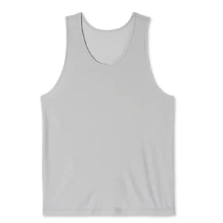 Regata masculina de algodão sem mangas · 5