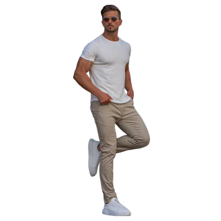 Cotton/polyester T-shirt · 5