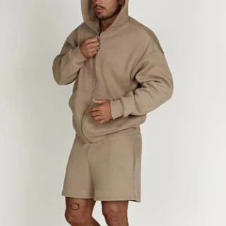 Survêtement zippé épais unisexe · 1