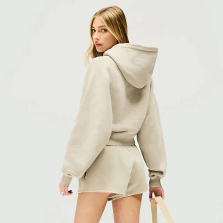 Damen-Kapuzenpullover aus Baumwolle · 5