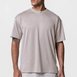 Men's oversized nylon/spandex T-shirt · 1