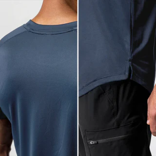 Schnell trocknendes, leichtes Spandex-T-Shirt für Herren · 3