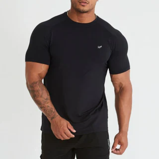 Schnell trocknendes, leichtes Spandex-T-Shirt für Herren · 4