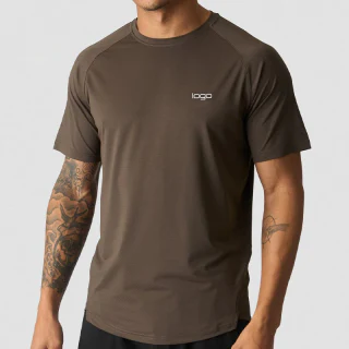 Men's quick-dry waffle-knit T-shirt · 1