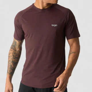 Men's quick-dry waffle-knit T-shirt · 6
