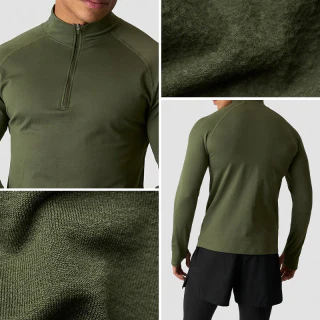 Chemise à manches longues pour hommes à séchage rapide · 2