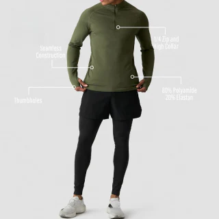 Chemise à manches longues pour hommes à séchage rapide · 3