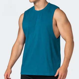 Débardeur homme sans manches en coton épais · 5