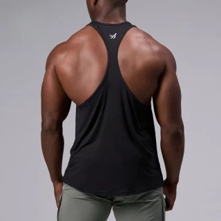 Men's quick-dry lightweight polyester/spandex tank top · 2