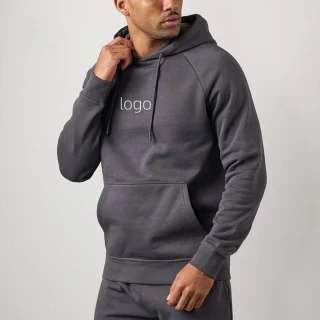Sweat à capuche en coton pour hommes · 1