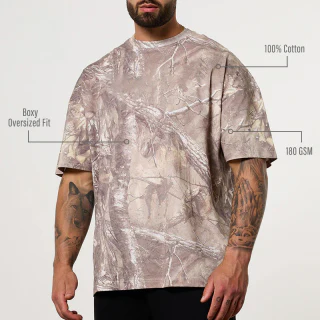 Übergroßes Herren-T-Shirt aus schwerer Baumwolle · 3