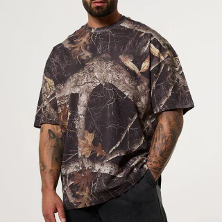 Übergroßes Herren-T-Shirt aus schwerer Baumwolle · 4