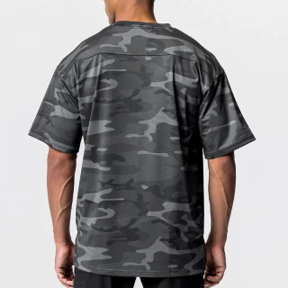 Men's oversized cotton/spandex shirt · 2
