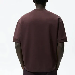 Übergroßes Herren-Sweatshirt mit Rundhalsausschnitt aus Baumwolle · 5