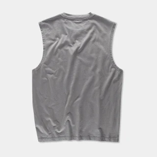 Schnell trocknendes, ärmelloses Tanktop aus Baumwolle/Polyester für Herren · 4