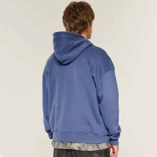 Herren-Kapuzenpullover aus übergroßer Baumwolle · 450 g/m² · 3