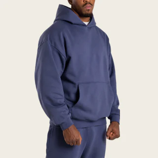 Men's oversized cotton hoodie · 3