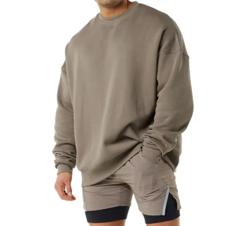 Sweat homme col rond en coton · 1
