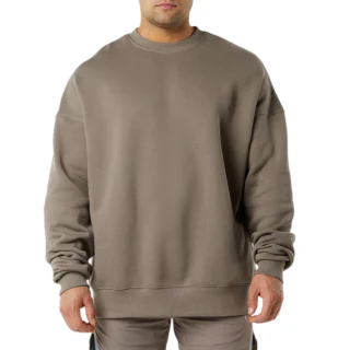 Sweat homme col rond en coton · 2
