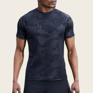Men's quick-dry polyester/spandex T-shirt · 4