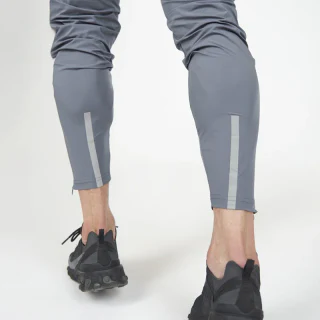 Men's slim-fit polyester joggers · 4