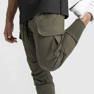 Slim-Fit-Jogginghose für Herren aus Polyester/Nylon · 2