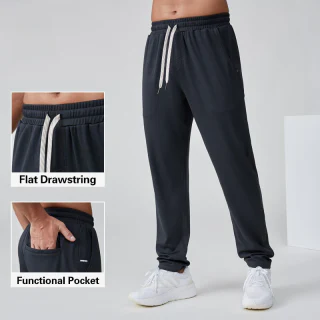 Men's lightweight polyester joggers · 2