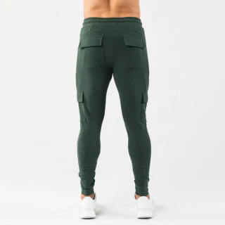 Pantalon de jogging cargo slim en coton · 4