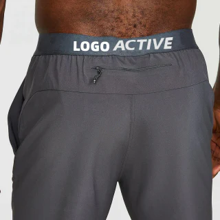 Schnell trocknende, leichte Polyester-Jogginghose für Herren · 3
