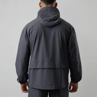 Men's half-zip polyester jacket · 2