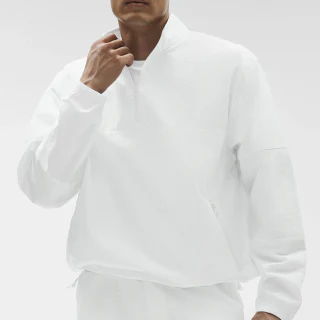 Men's lightweight half-zip nylon jacket · 3
