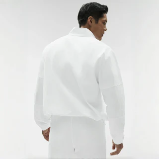 Men's lightweight half-zip nylon jacket · 4