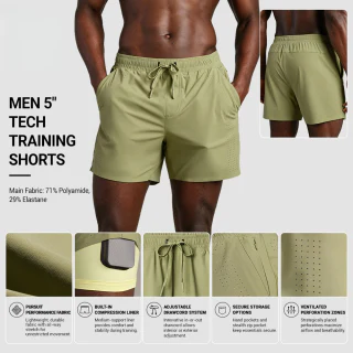 Short à séchage rapide pour hommes · 3