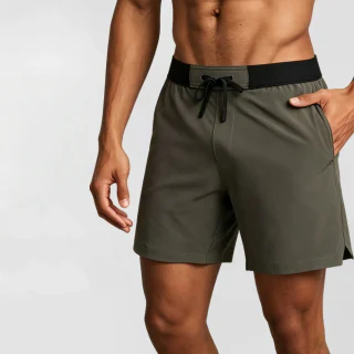 Short en polyester/élasthanne à séchage rapide pour hommes · 1