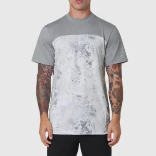 Men's quick-dry polyester/spandex T-shirt · 1