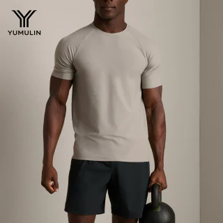 Men's quick-dry lightweight polyester T-shirt · 1