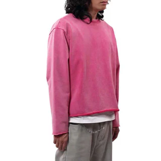 เสื้อยืดผ้าฝ้ายเนื้อหนาทรงกล่องขนาดใหญ่ · 300 GSM · 1