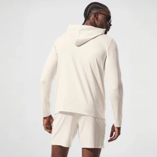Sudadera con capucha de manga larga de secado rápido para hombre · 4