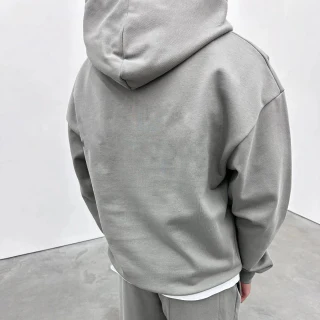 Sweat à capuche oversize en coton pour homme · 3